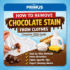 How to remove chocolate stains from clothes 70x70