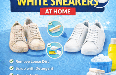 how to clean white sneakers